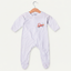 SKY BLUE CAR BEEP BEEP PRINT FULL BODY FULL SLEEVES ROMPERS