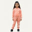 Baby Pink Panda Print Valour Fabric Suit For Winters