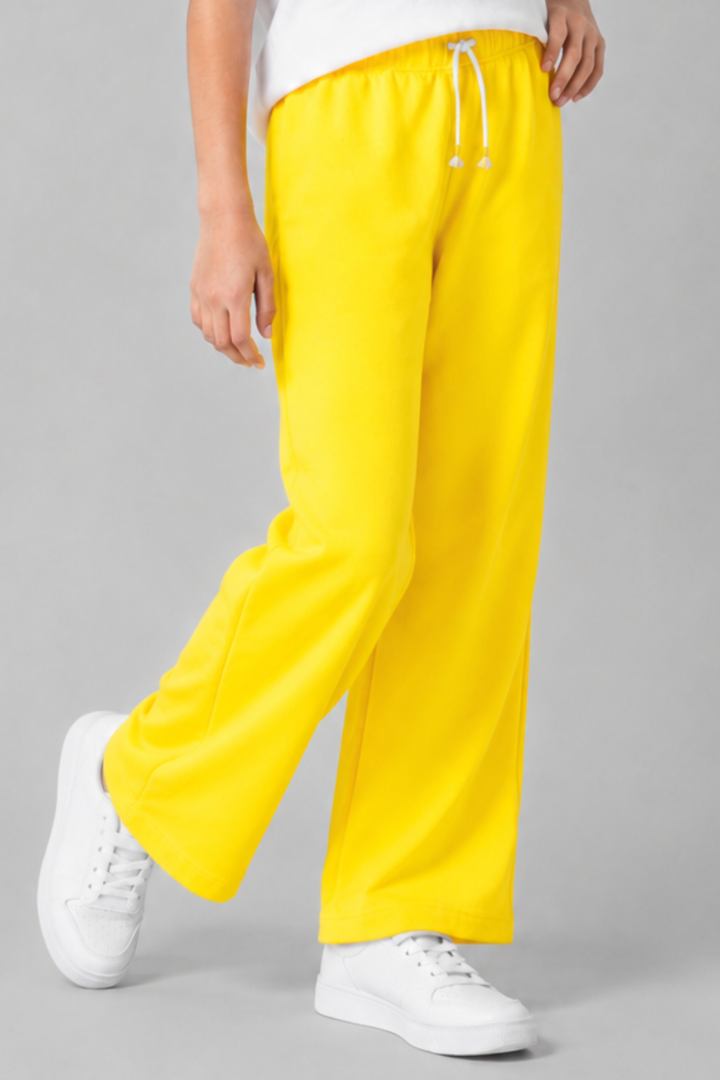 Yellow Plain Dri-Fit Fabric Flapper Secondary image