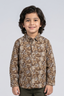 Brown First Class Print Full Sleeves Casual Shirt
