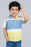 Multi Colors Half Sleeves Casual Shirt
