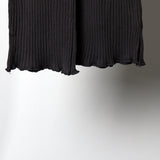 NEW BLACK QUELOT TROUSER WITH BOTTOM CUT FOR WOMEN