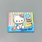 SKY BLUE POLKA DOTS KITTY WALLET