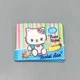 SKY BLUE POLKA DOTS KITTY WALLET