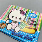 Load image into Gallery viewer, SKY BLUE POLKA DOTS KITTY WALLET
