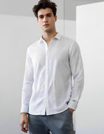 Load image into Gallery viewer, WHITE - PREMIUM QUALITY CASUAL SHIRT FOR MEN
