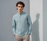 Load image into Gallery viewer, SEA GREEN KURTI STYLE - PREMIUM QUALITY CASUAL SHIRT FOR MEN
