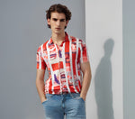 Load image into Gallery viewer, MULTY PRINTED LINEN CASUAL SHIRT FOR MEN

