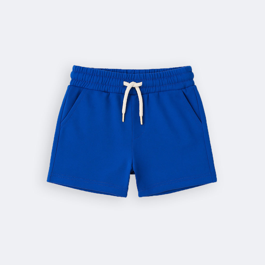 ROYAL BLUE PLAIN SHORTS FOR UNISEX Main image