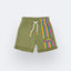 GREEN SUMMER VIBES PRINT SHORTS FOR UNISEX
