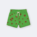 Load image into Gallery viewer, GREEN TREES PRINT SHORTS FOR UNISEX
