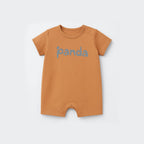RUSTY PANDA PRINT HALF BODY ROMPER