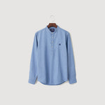 Load image into Gallery viewer, SKY BLUE KURTI STYLE - PREMIUM QUALITY CASUAL SHIRT FOR MEN
