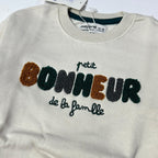Cream Bonheur Terry Fabric Sweatshirt