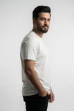 White Plain T-shirt For Men