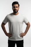 White Plain T-shirt For Men