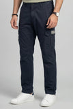 Navy Blue Cargo Pants For Mens