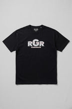 Black RGR Print T-Shirt For Women