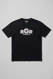 Black RGR Print T-Shirt For Women