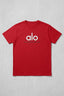 Red ALO Print T-Shirt For Women