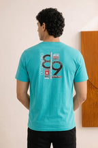 Sky Blues The Best Design Print Polo For Mens