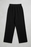 Black Plain Trouser For Girls
