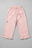 Pink Heart Star Print Flapper For Girls