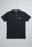 Black With Yellow Stripes Polo For Boys