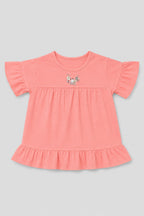 Pink Flowers T-shirt Top