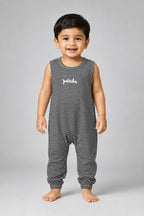 Black & White Stripes Full Body Romper