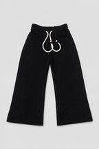 Black Plain Jersy Fabric Pajama