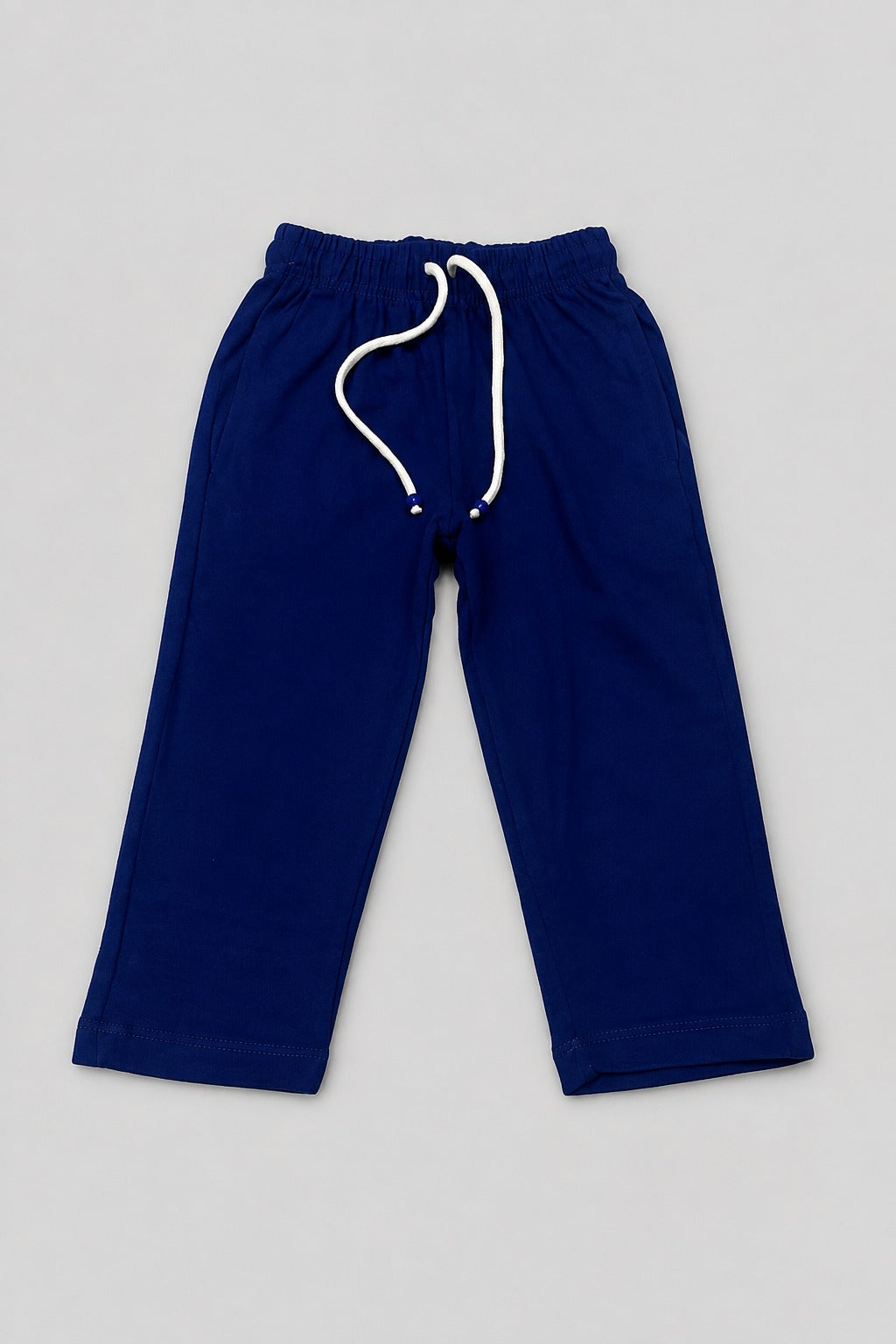 Navy Blue Plain Jersy Fabric Pajama