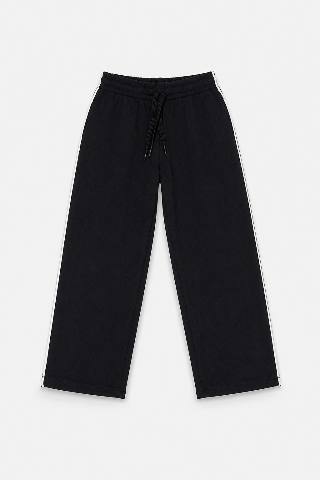 Black Plain Jersy Fabric Trouser