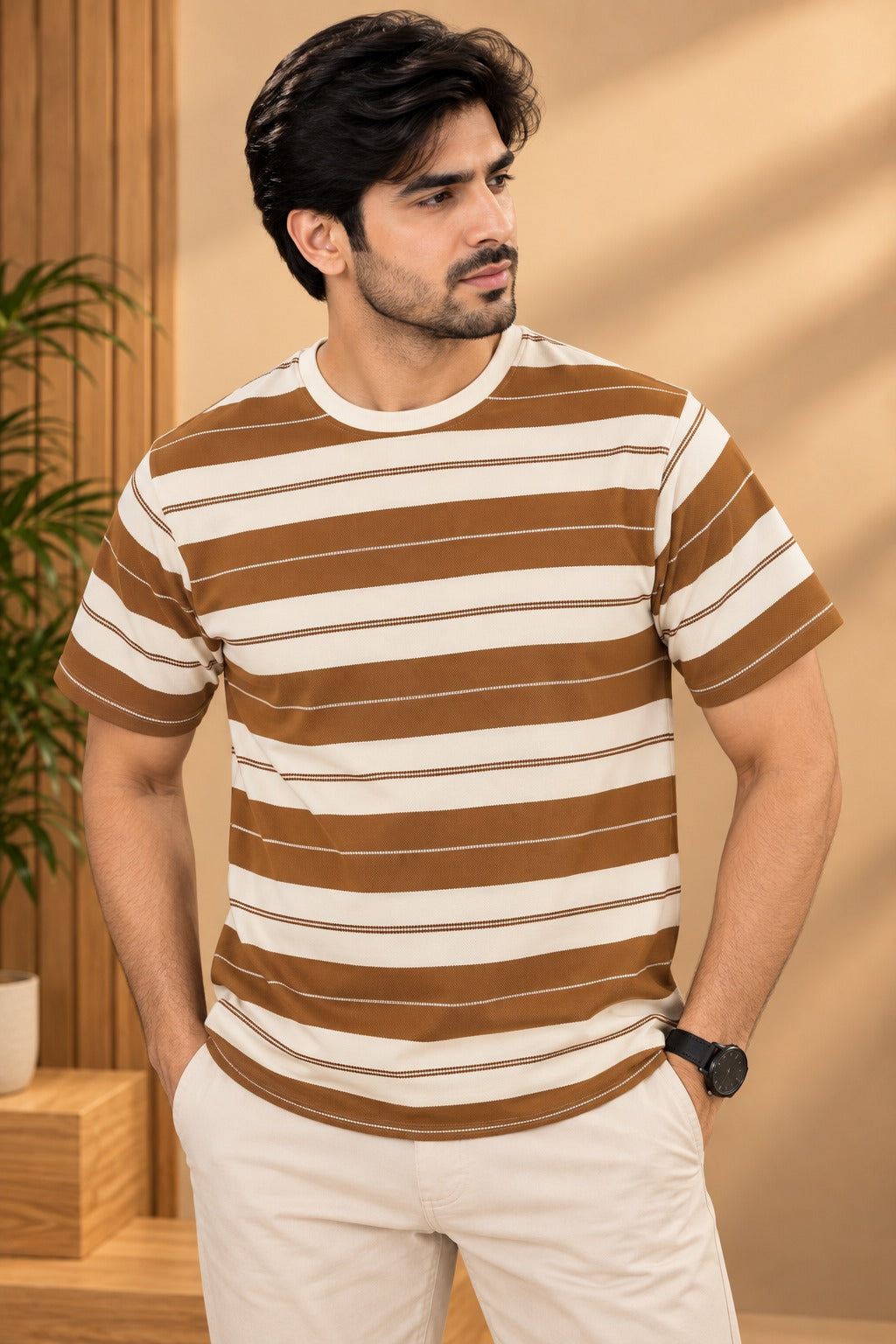 Old Money Relax Fit Tees Secondary image