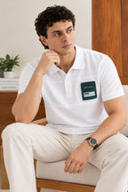 White German Relax Fit Polo