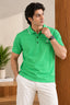 Green Fashionable Relax Fit Polo