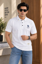 White N+ Relax Fit Polo