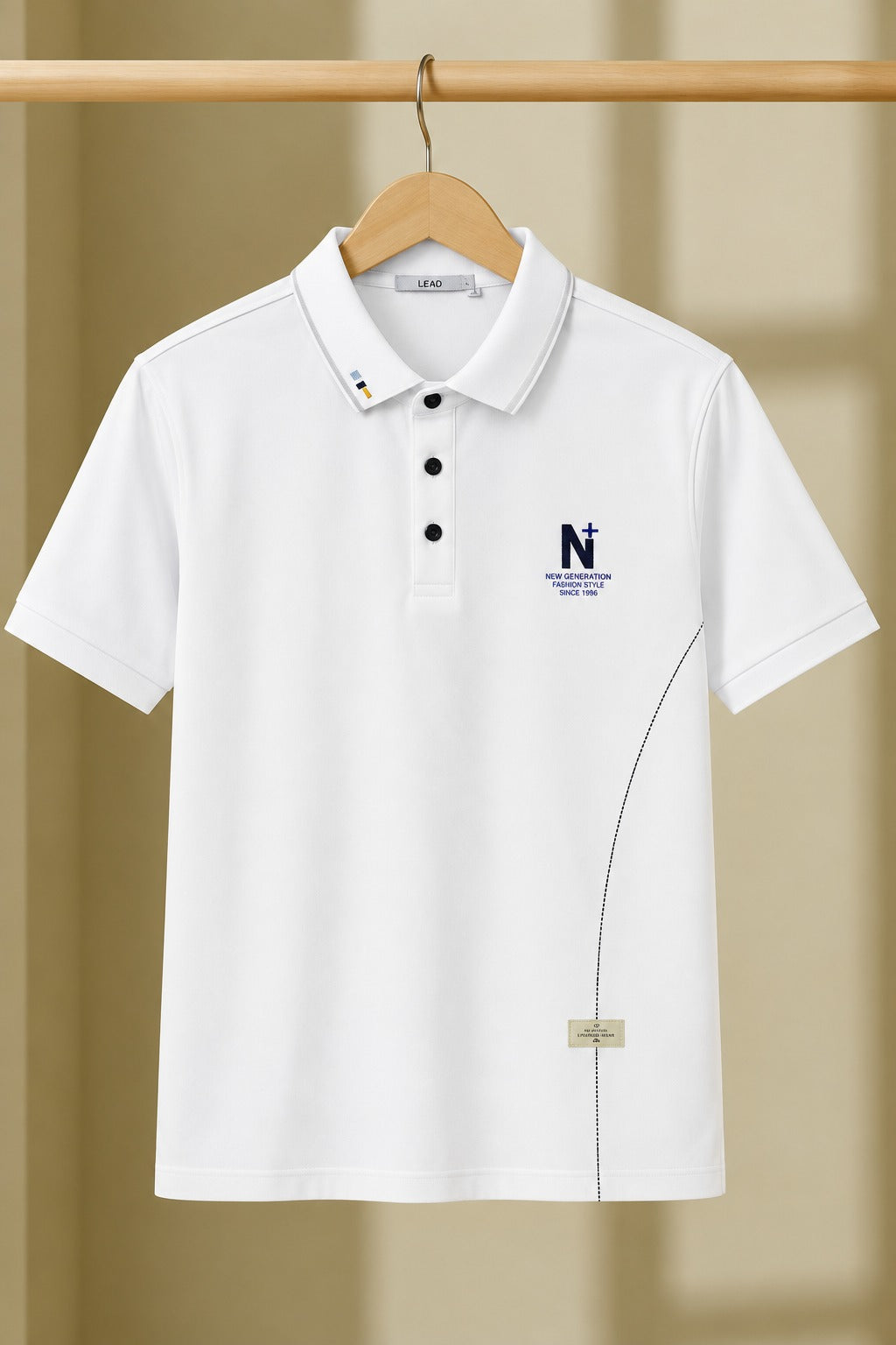 White N+ Relax Fit Polo