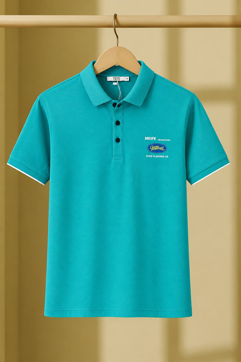 Blue Meife Relax Fit Polo