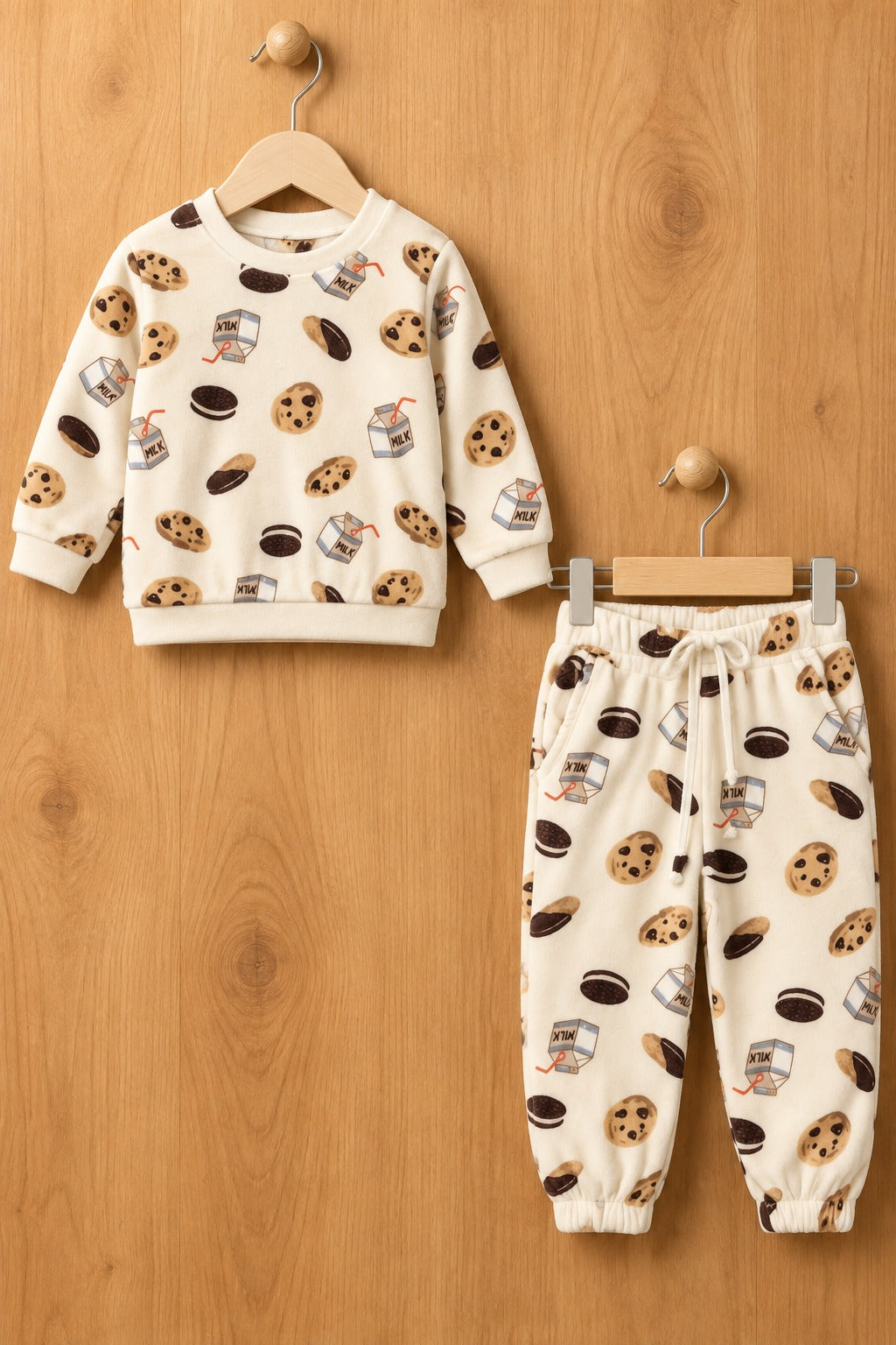 Cream Cookies Cozy Luxe Suit