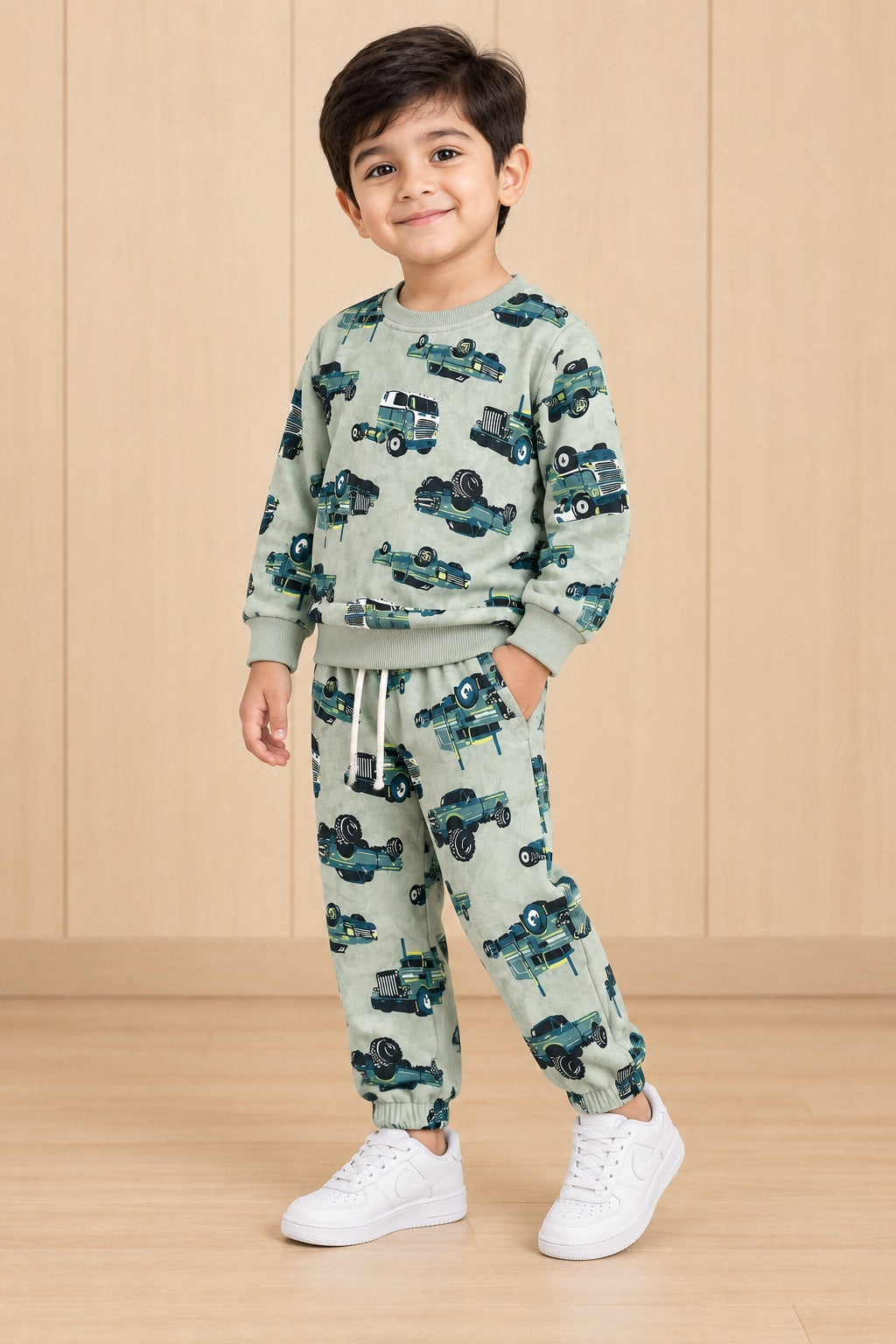 Turquoise Trucks Cozy Luxe Suit