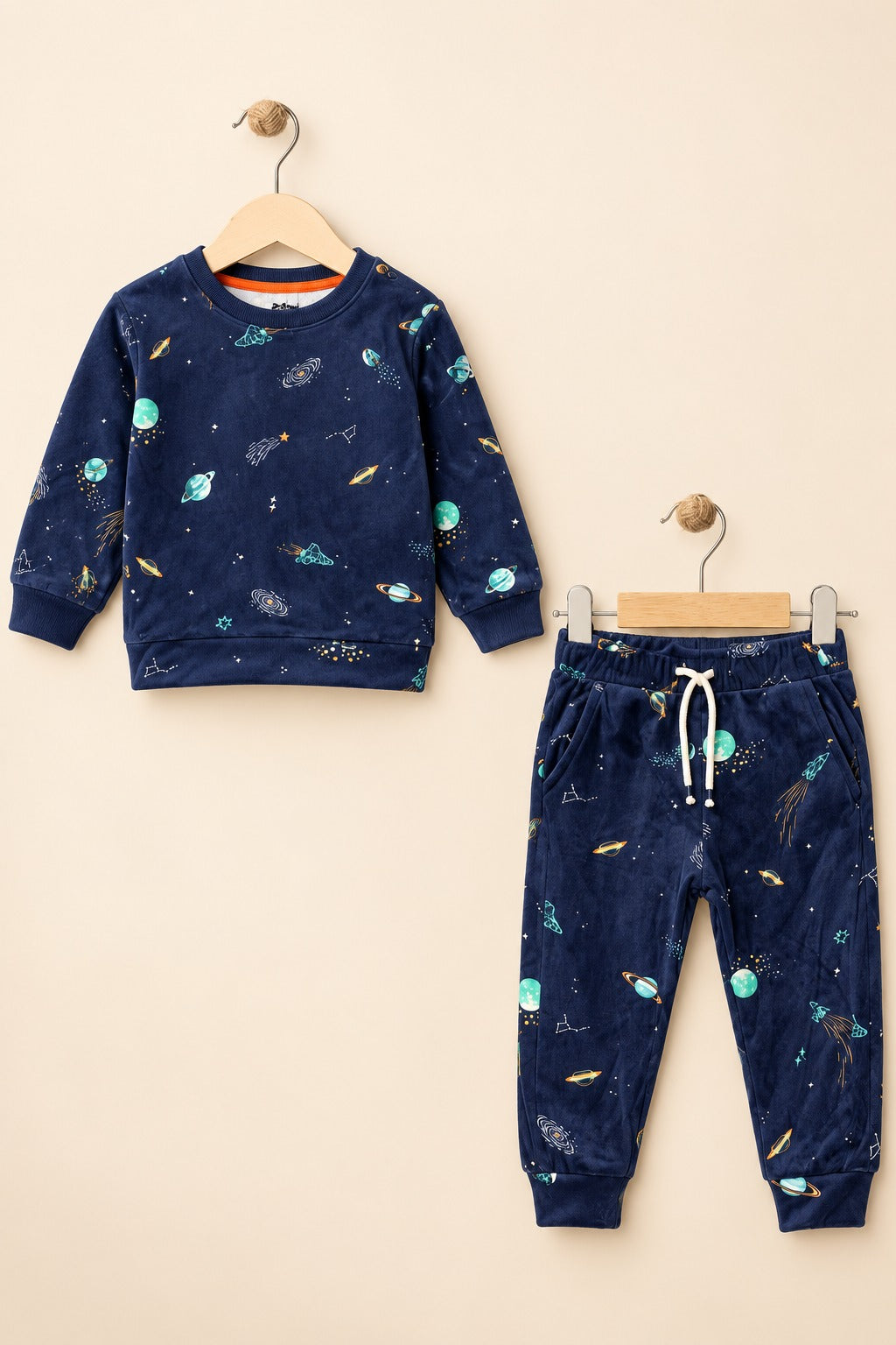 Navy Blue UFO Cozy Luxe Suit