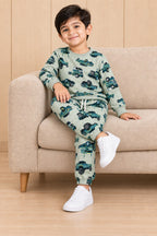 Turquoise Trucks Cozy Luxe Suit