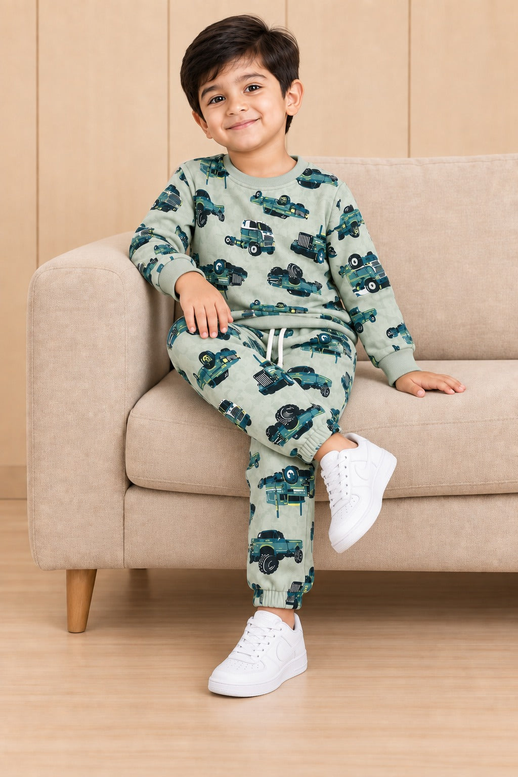 Turquoise Trucks Cozy Luxe Suit