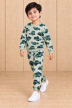 Turquoise Trucks Cozy Luxe Suit