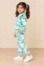 Blue Snow Man Cozy Luxe Suit