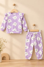 Purple Bear Cozy Luxe Suit