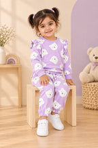 Purple Bear Cozy Luxe Suit