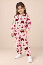 Pink Bow Cozy Luxe Suit