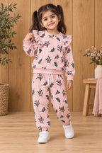Pink Flower Cozy Luxe Suit